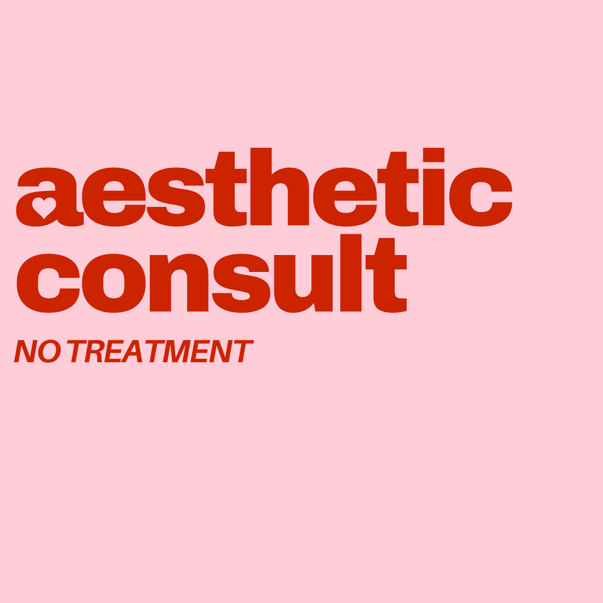 Aesthetic Nurse Consult