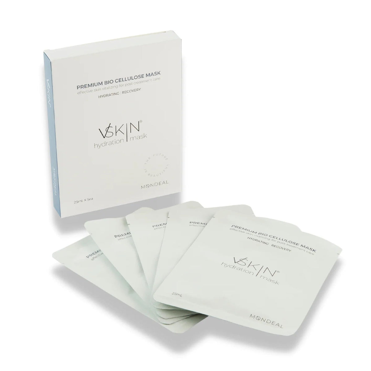 Mondeal VSKIN Premium Hydrating Bio Cellulose Sheet Mask 5pk