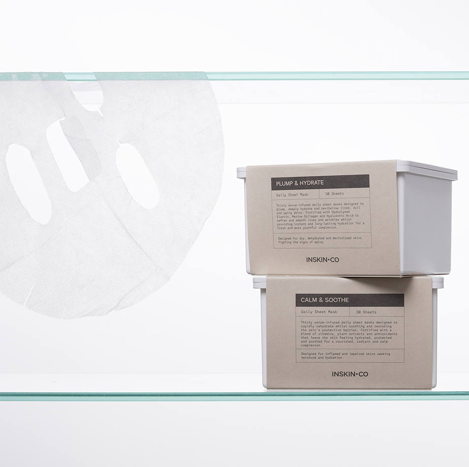 Inskin.Co Daily Sheet Mask - Plump & Hydrate 30pk