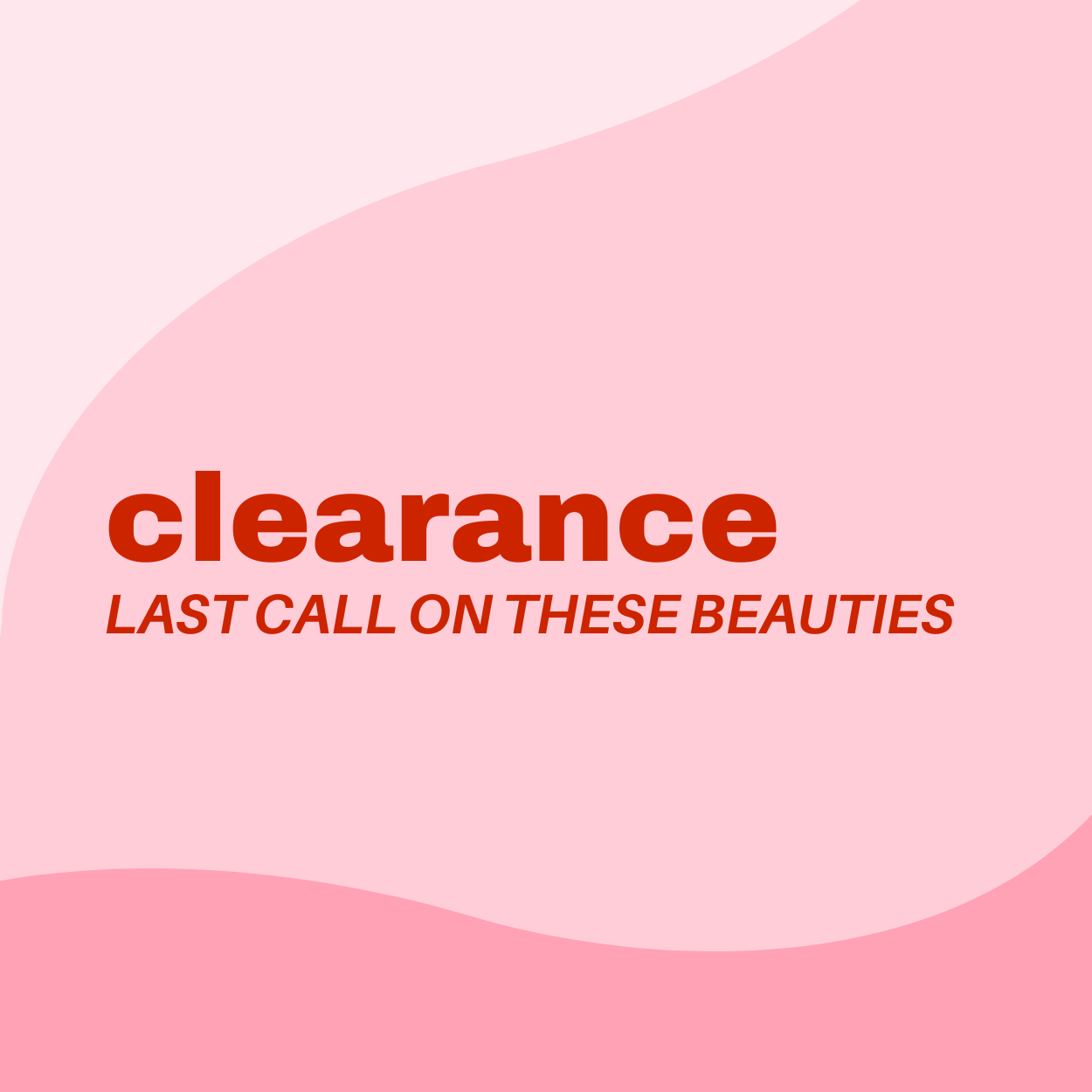 End of Season Clearance