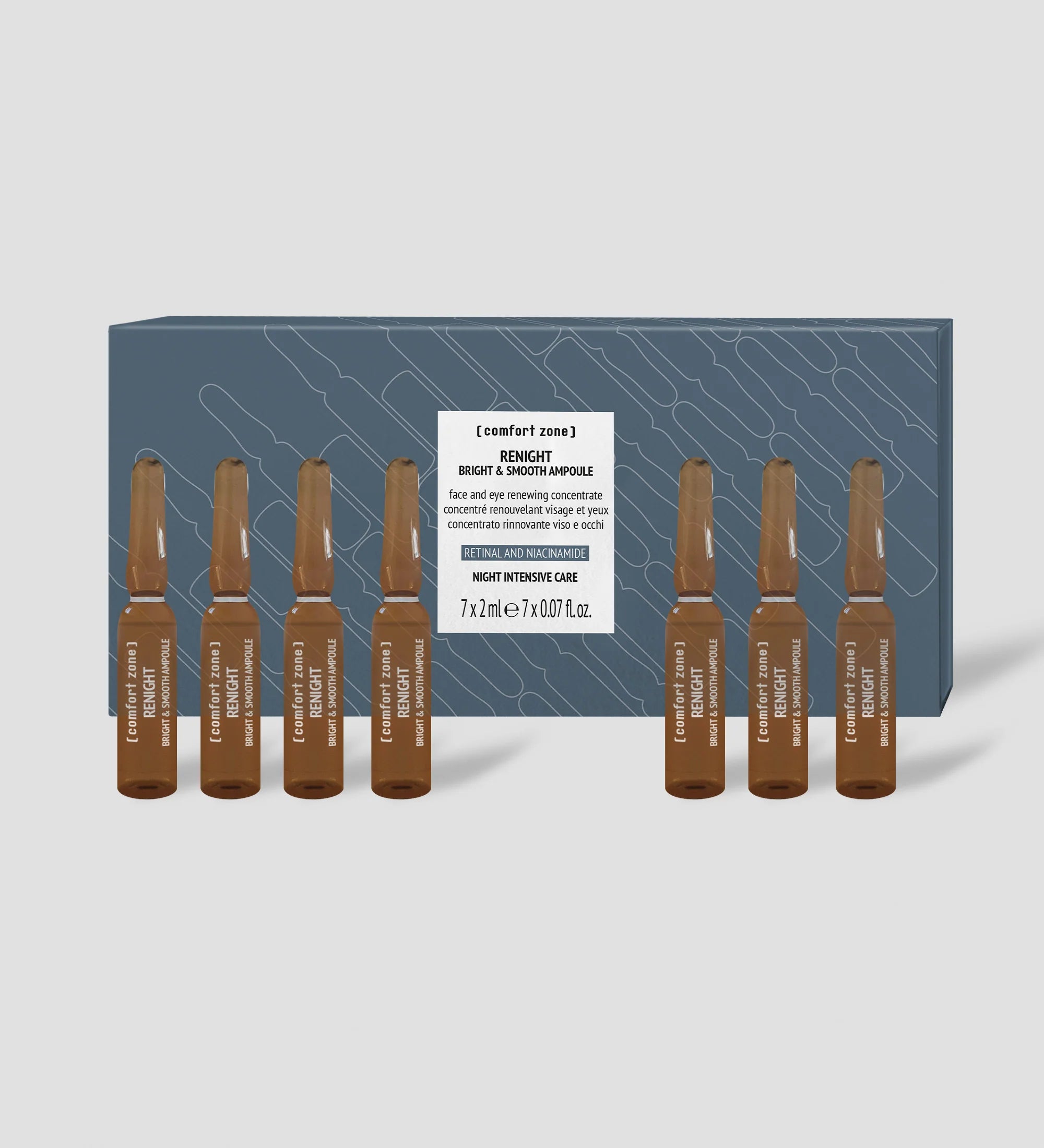 Comfort Zone Renight Bright & Smooth Ampoule 7pk