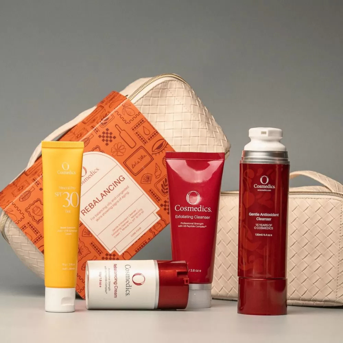 O Cosmedics Holiday Core Four 2025 Kit - Rebalancing