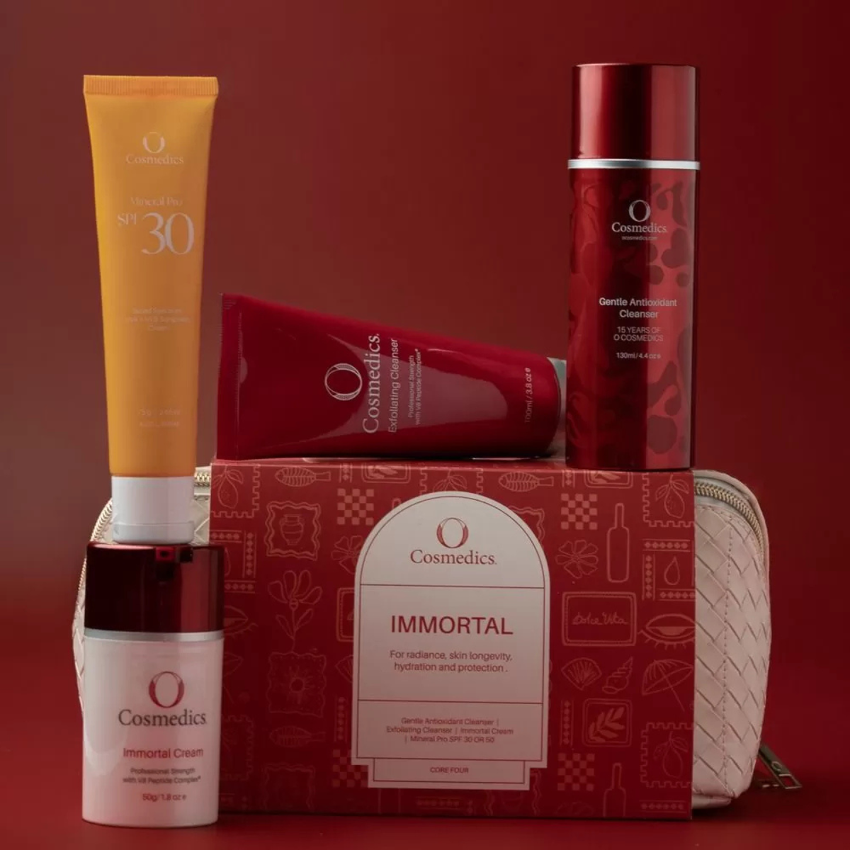 O Cosmedics Holiday Core Four 2025 Kit - Immortal