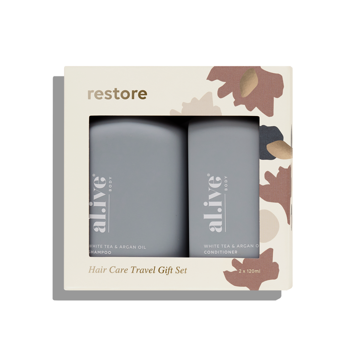 al.ive body Restore Hair Care Travel Duo Gift Set