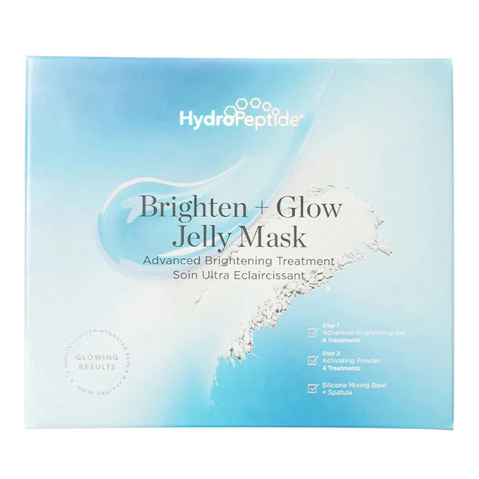 Hydropeptide Brighten & Glow Jelly Mask 4pk