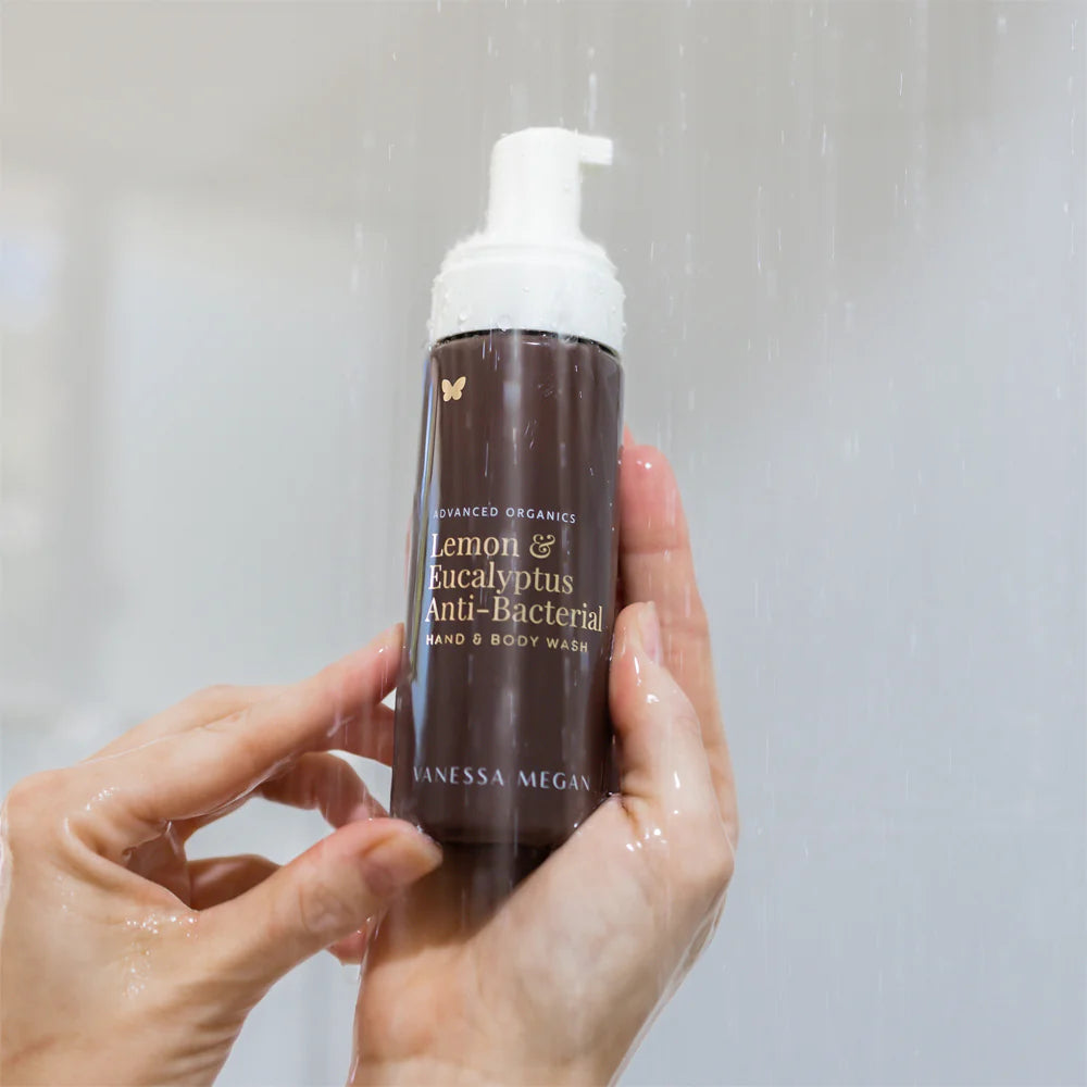 Vanessa Megan Lemon &amp; Eucalyptus Anti-Bacterial Foaming Hand &amp; Body Wash 150ml
