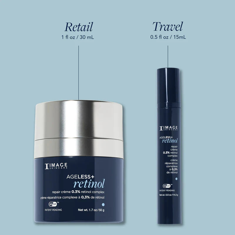Image Ageless+ Retinol Repair Cream 0.3% Retinol Complex Travel Size 14.2g
