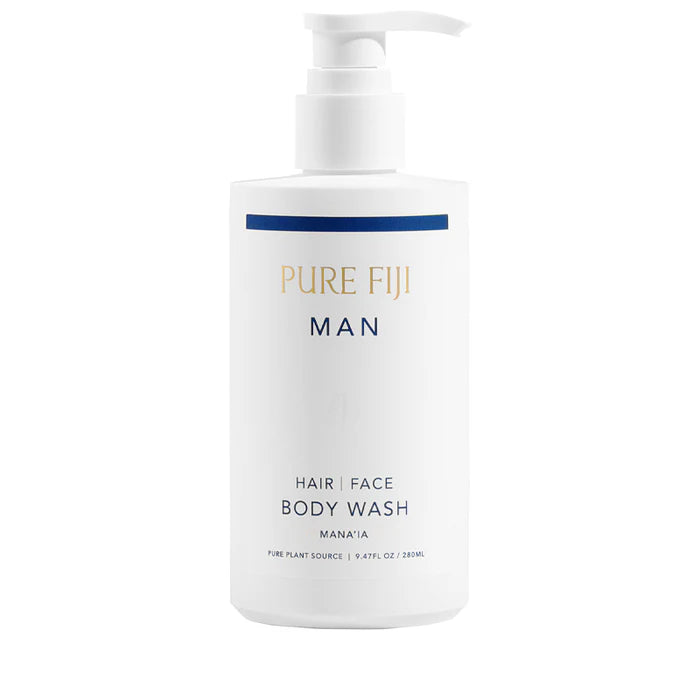 Pure Fiji Man Hair Face & Body Wash 280ml