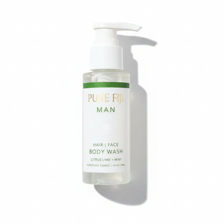 Pure Fiji Man Hair Face & Body Wash 90ml