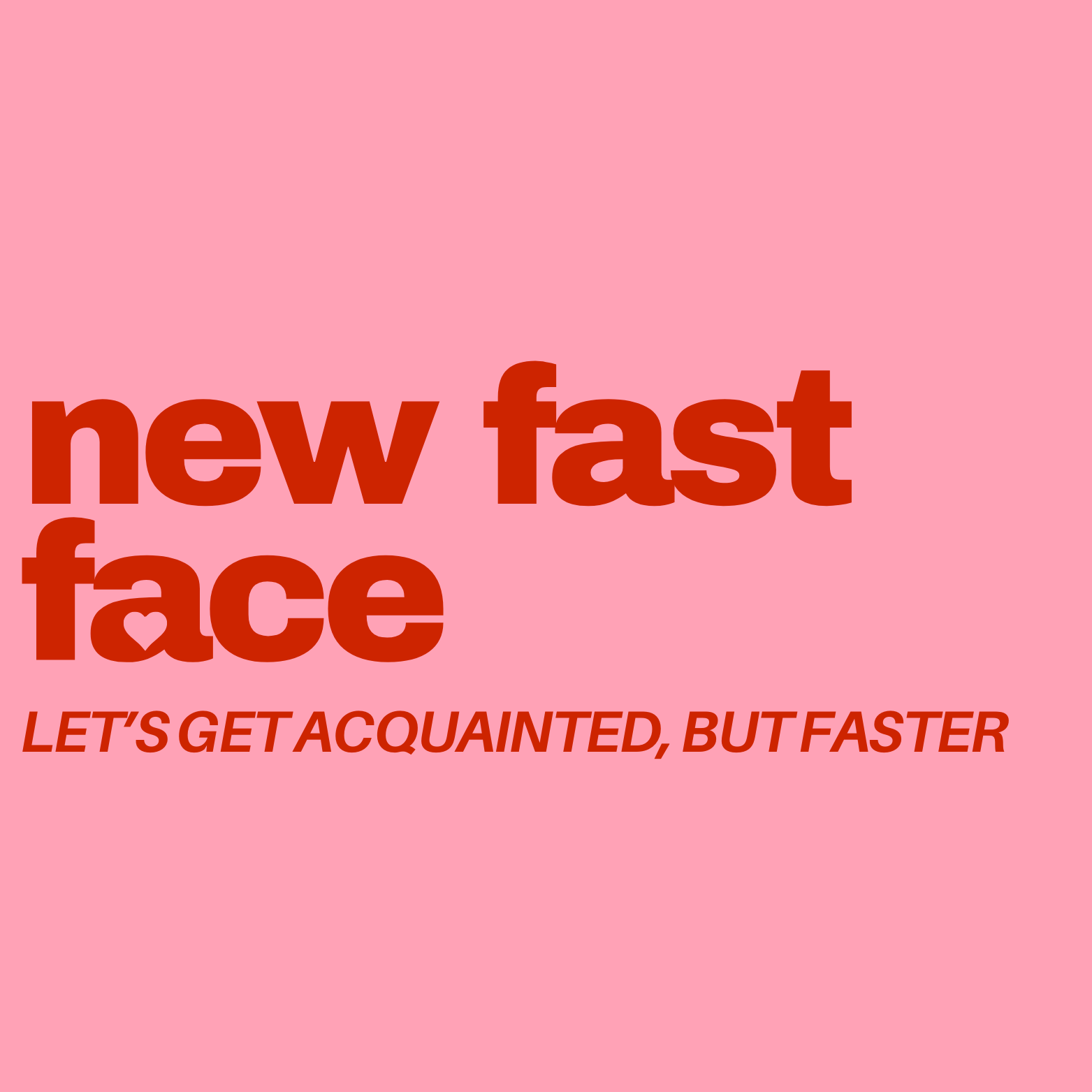 New Fast Face First Skin Treatment
