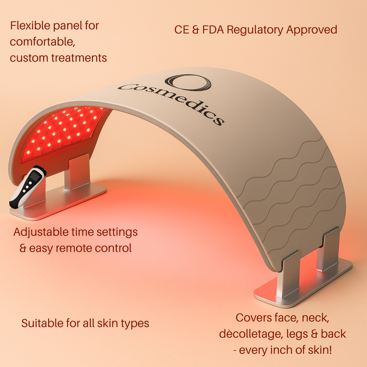 O Cosmedics O Flex LED Light Therapy Device
