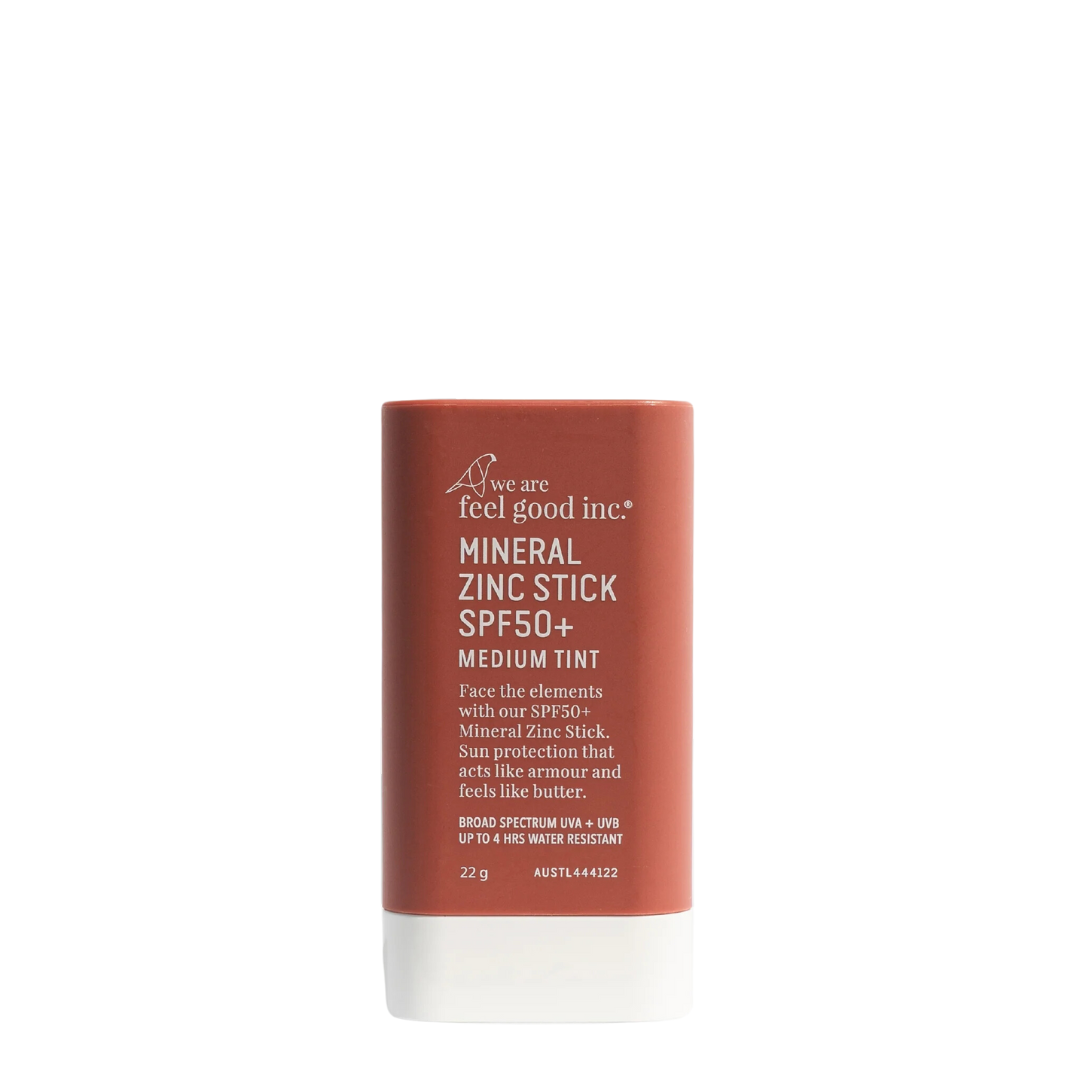 We Are Feel Good Mineral Zinc Stick SPF50+ Medium
