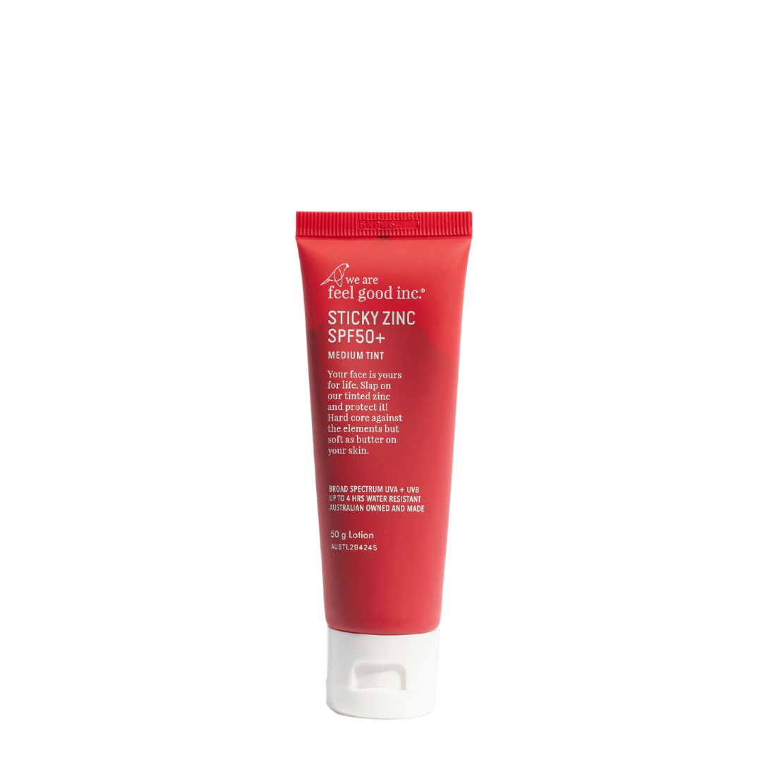 We Are Feel Good Sticky Zinc SPF50+ Medium Tint 50g