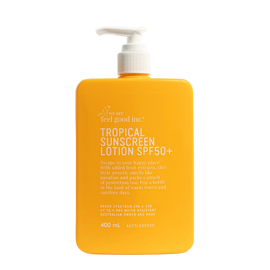We Are Feel Good Tropical Sunscreen Lotion SPF50+ 400ml