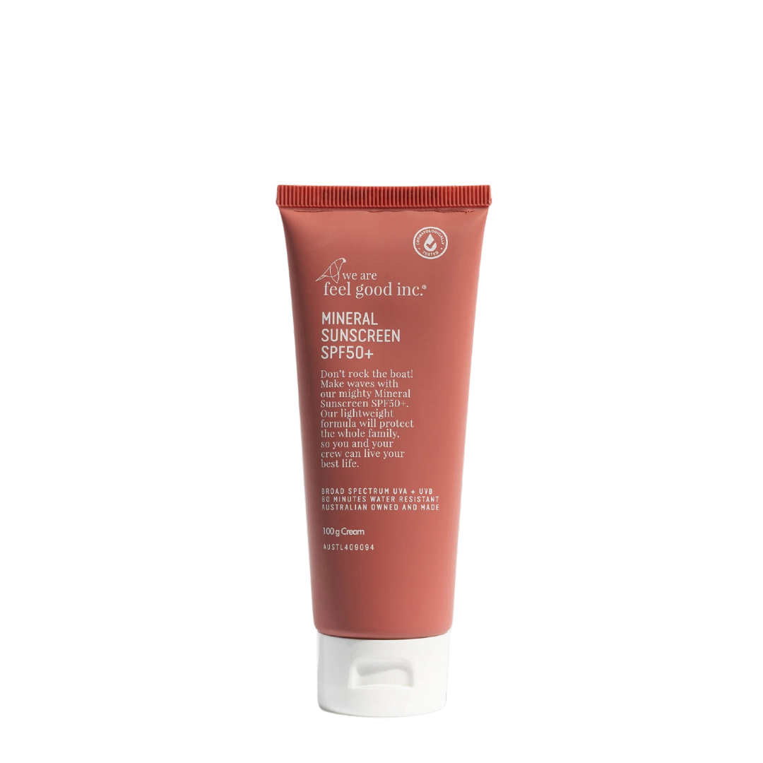 We Are Feel Good Mineral Sunscreen SPF50+ 100g