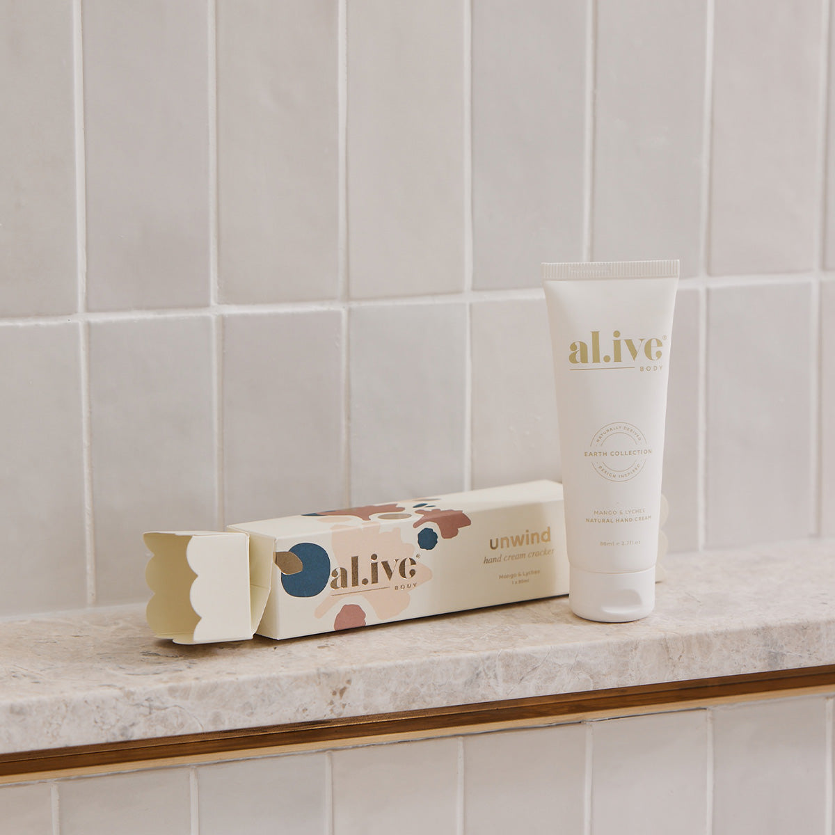 al.ive body Unwind Mango &amp; Lychee Hand Cream Bonbon