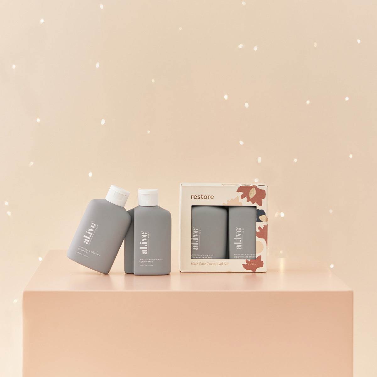 al.ive body Restore Hair Care Travel Duo Gift Set