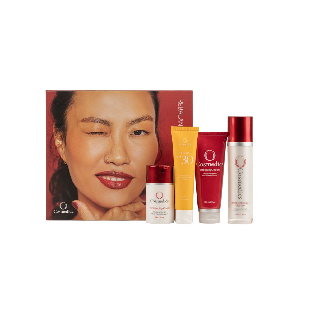O Cosmedics Holiday Core Four 2024 Kit - Rebalancing