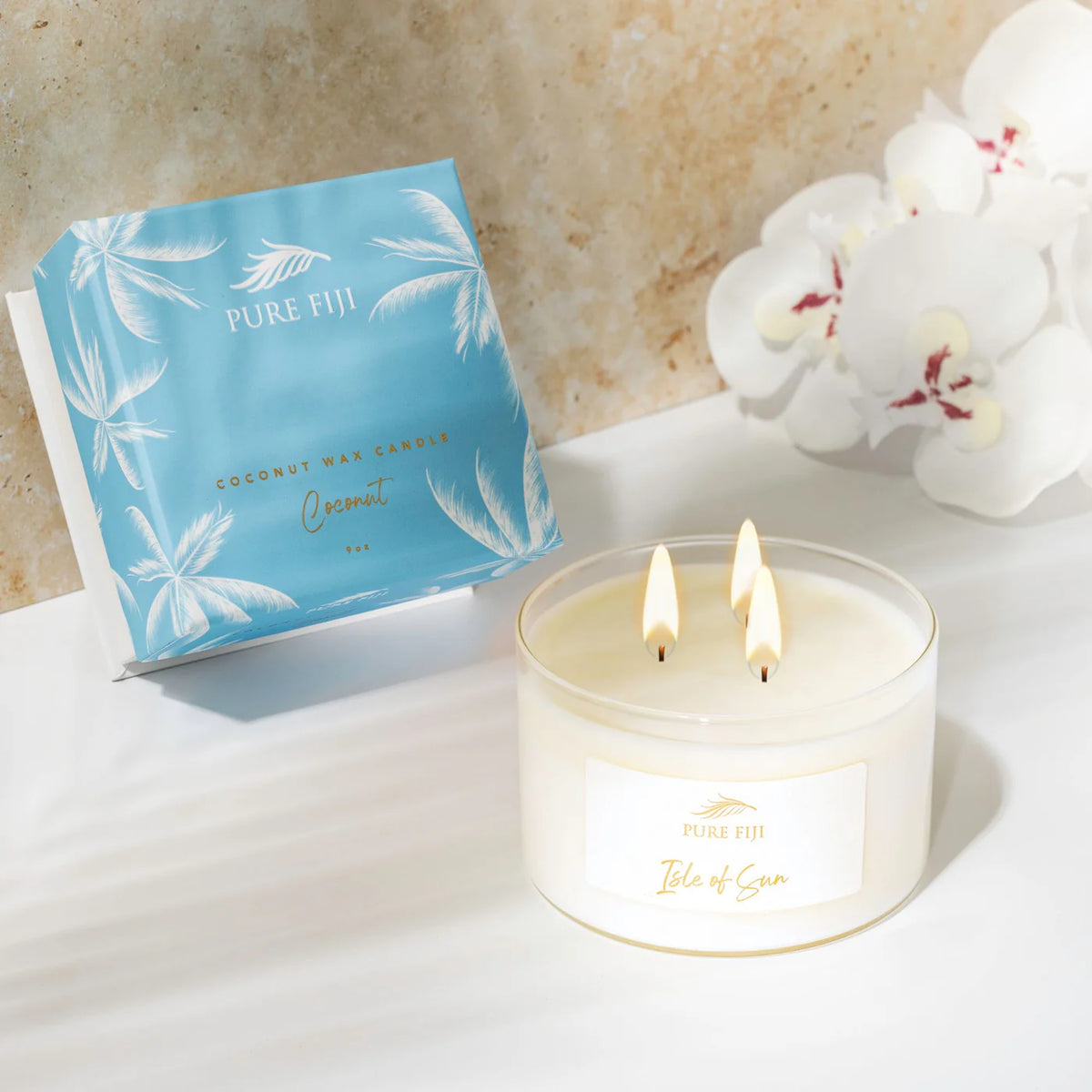 Pure Fiji Coconut Wax Candle 280ml