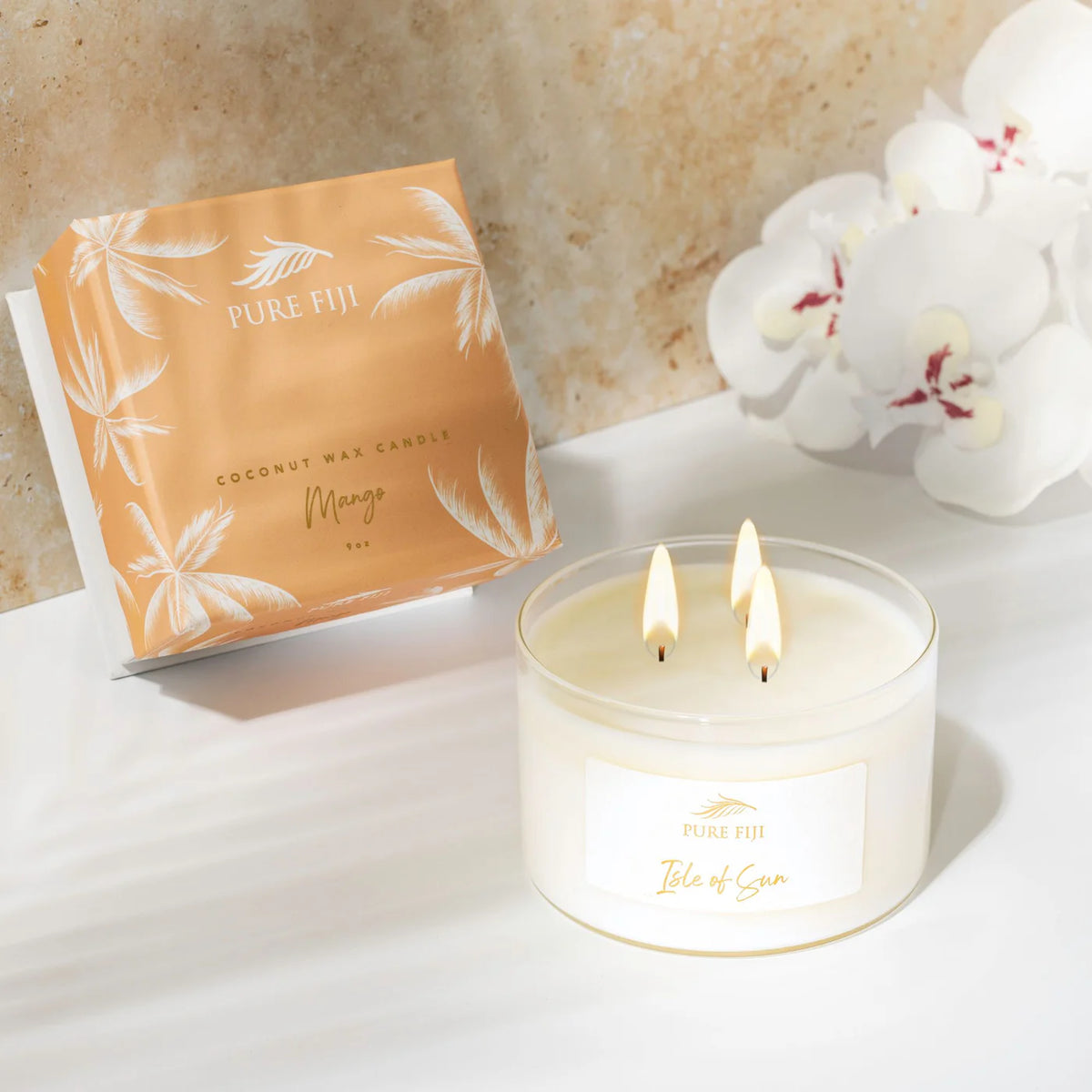 Pure Fiji Coconut Wax Candle 280ml