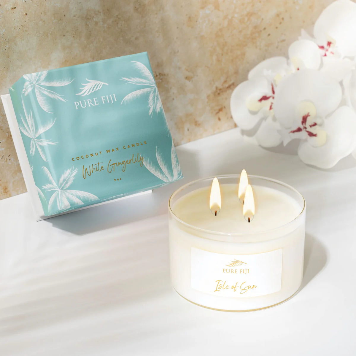Pure Fiji Coconut Wax Candle 280ml