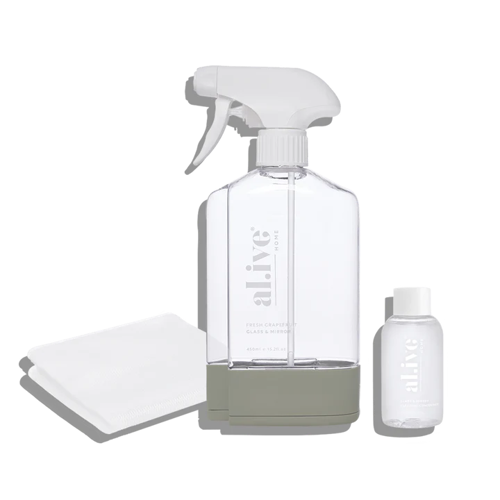 al.ive body Glass & Mirror Cleaning Kit