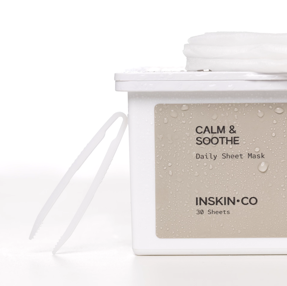 Inskin.Co Daily Sheet Mask - Calm &amp; Soothe 30pk