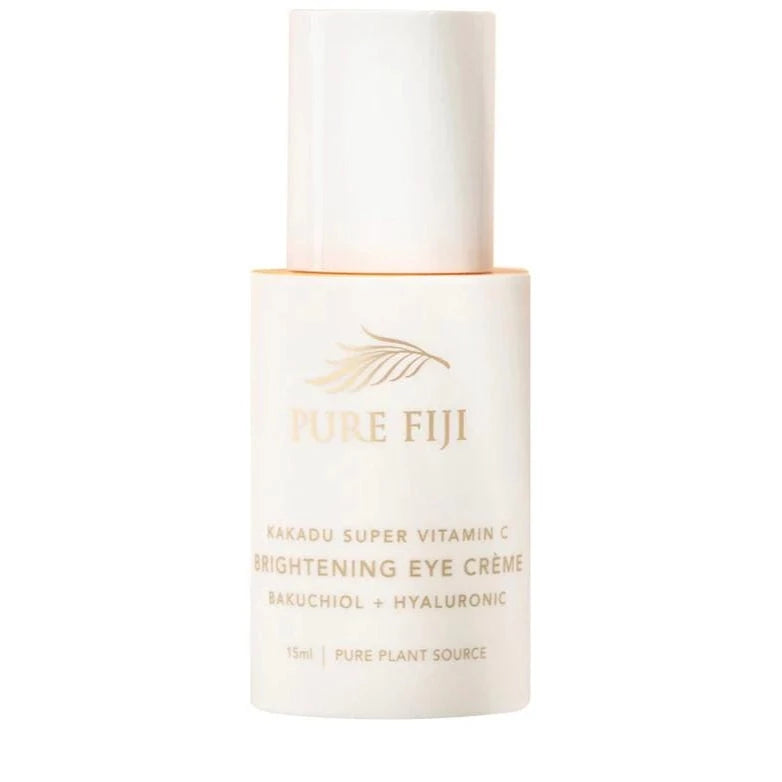 Pure Fiji Kakadu Super Vitamin C Brightening Eye Cream with Bakuchiol & Hyaluronic 15ml