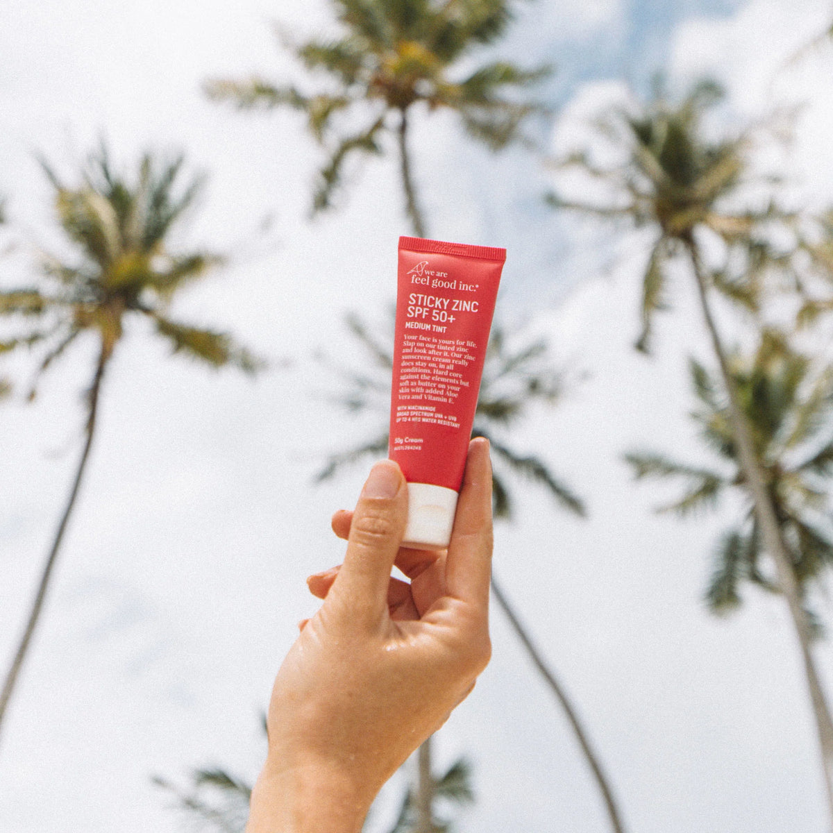 We Are Feel Good Sticky Zinc SPF50+ Medium Tint 50g