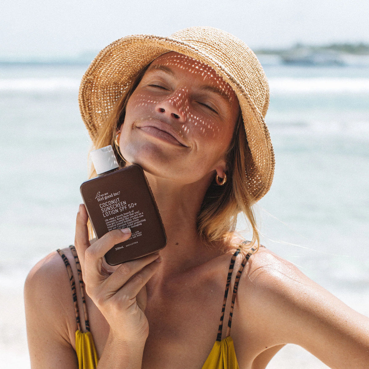 We Are Feel Good Coconut Sunscreen Lotion SPF50+ 200ml
