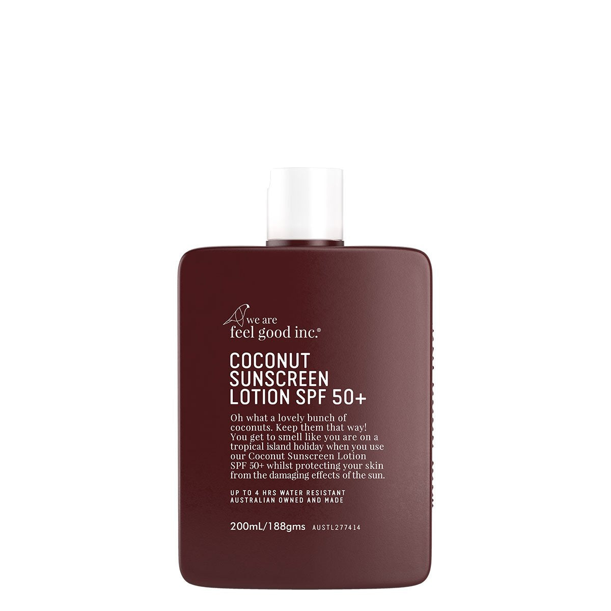 We Are Feel Good Coconut Sunscreen Lotion SPF50+ 200ml