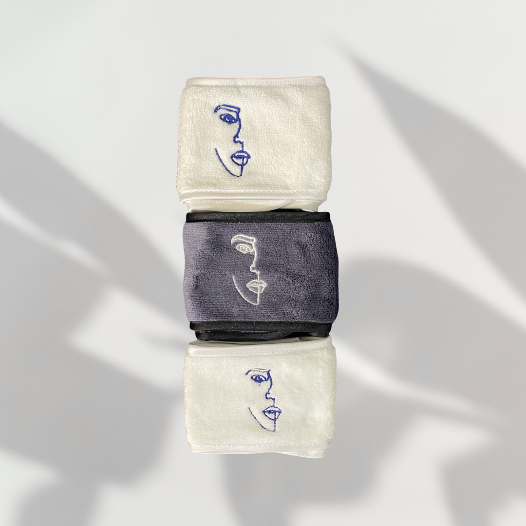 Face Microfibre Headband 3 Pack