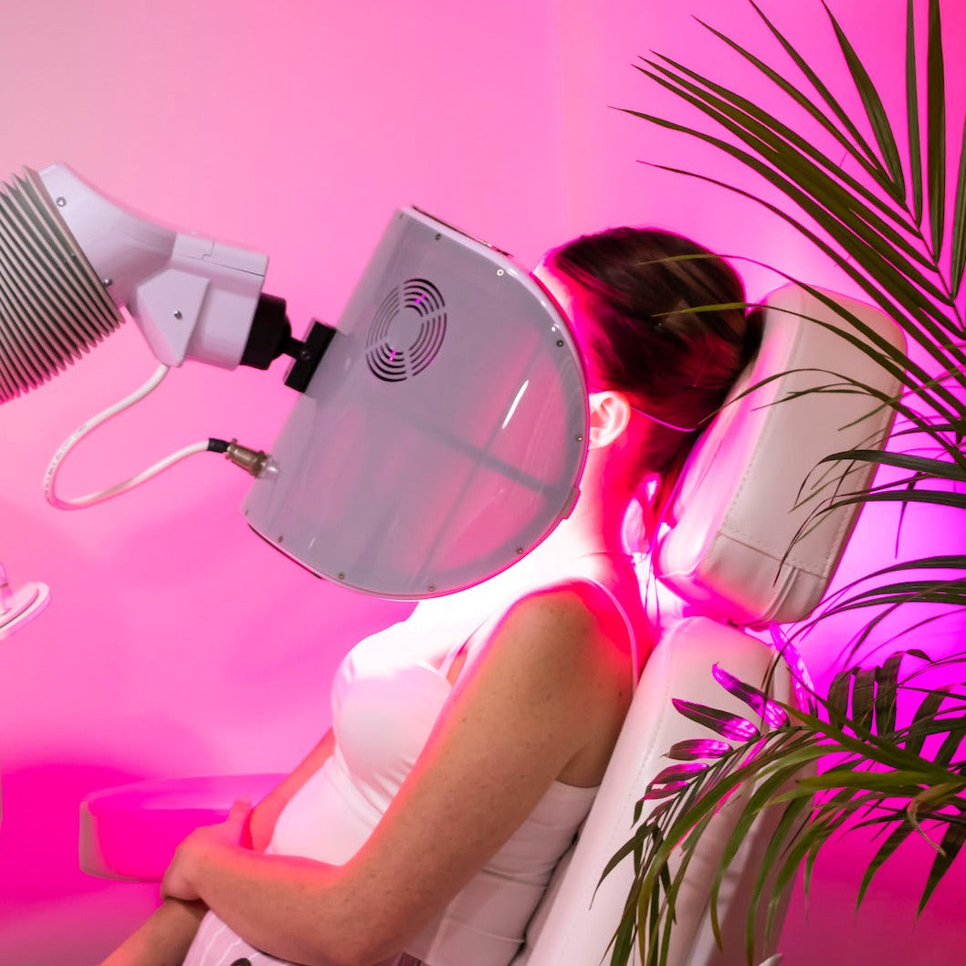 Glow Face Dermalux LED Light Therapy