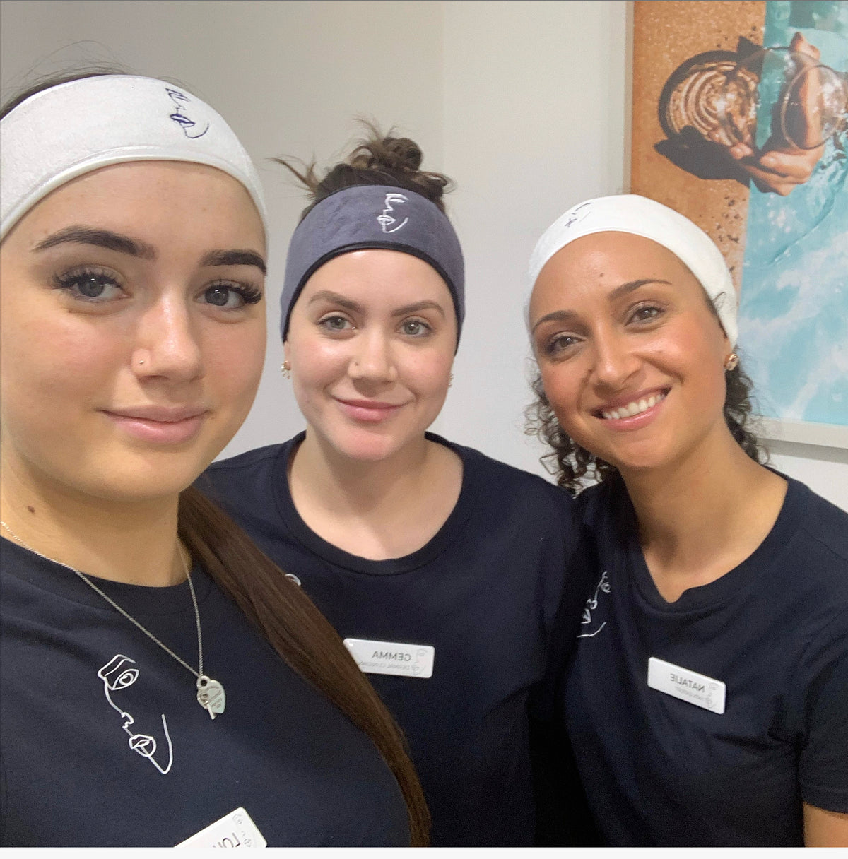 Face Microfibre Headband 3 Pack