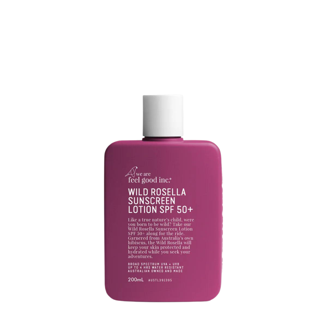 We Are Feel Good Wild Rosella Sunscreen Lotion SPF50+ 200ml