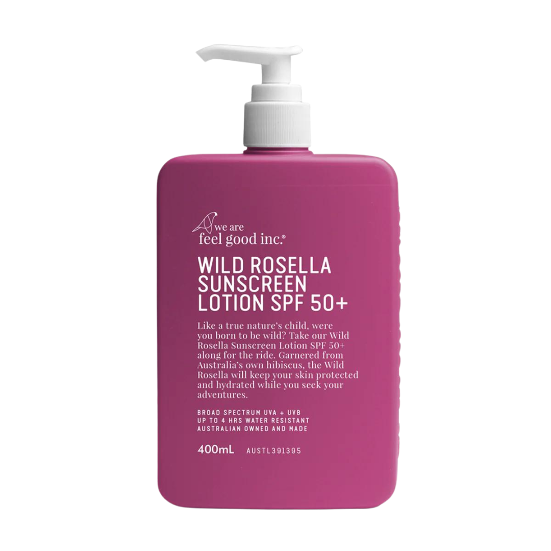 We Are Feel Good Wild Rosella Sunscreen Lotion SPF50+ 400ml
