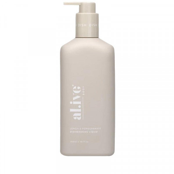 al.ive body Dishwashing Liquid - Lemon &amp; Pomegranate 300ml