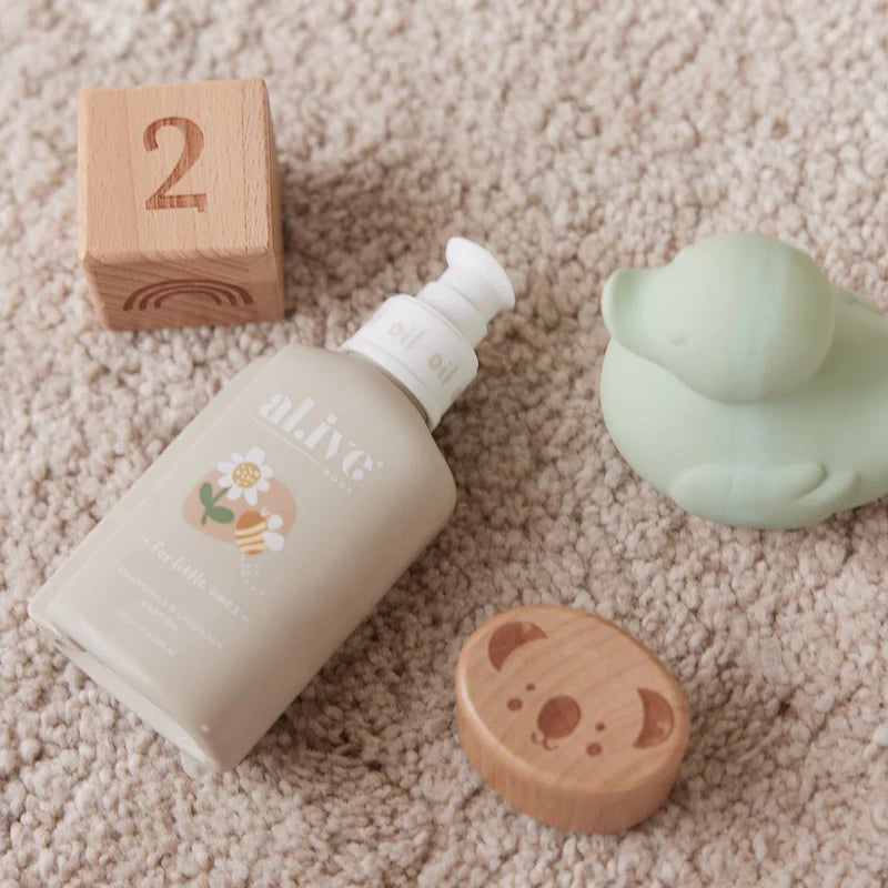 al.ive body Chamomile &amp; Lavender Baby Oil 120ml