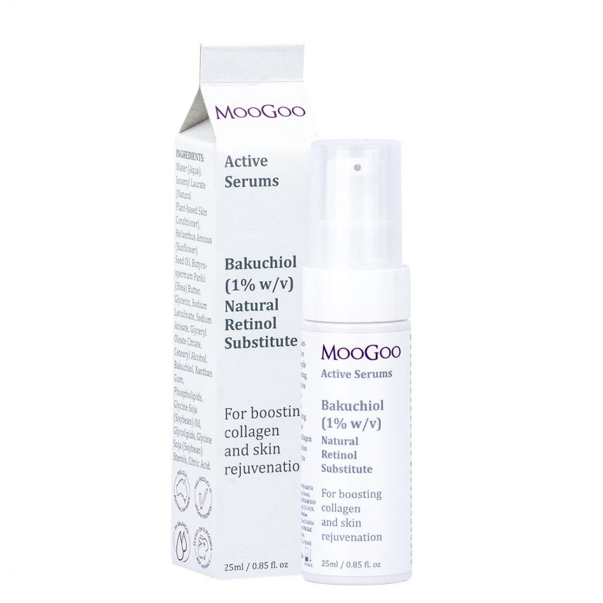 Moogoo Bakuchiol (1% W/V) Natural Retinol Substitute 25ml